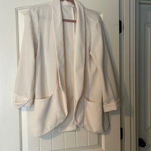 Lush Cream Blazer